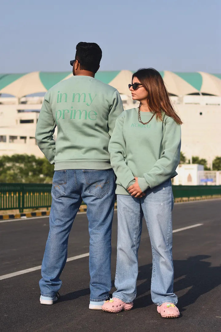 Embrace Comfort and Style with KORRAJ’s In My Prime Sweatshirt Collection